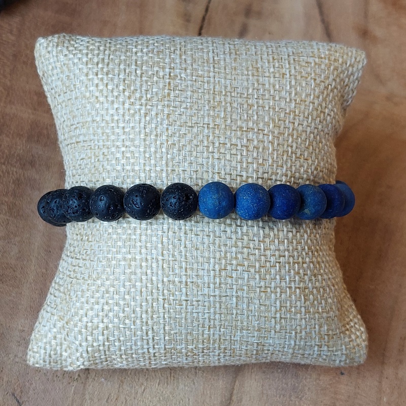 Lapis-lazuli - pierre de lave