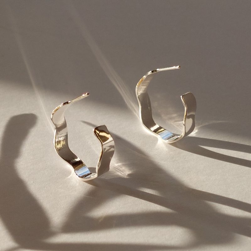 Boucles d'oreilles wavy 3