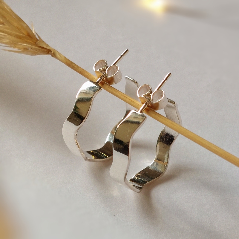Boucles d'oreilles wavy 5