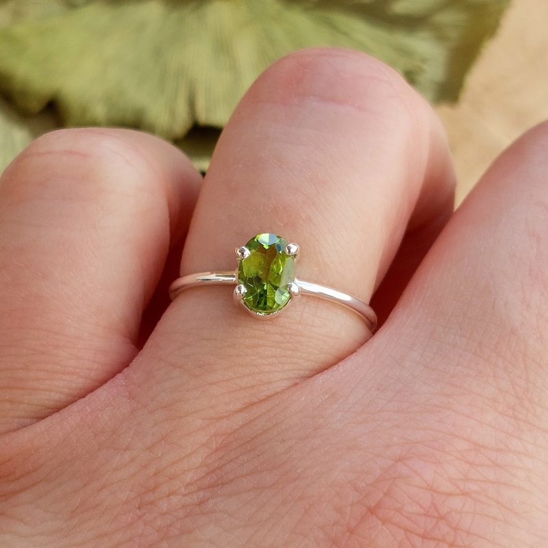 Bague péridot1